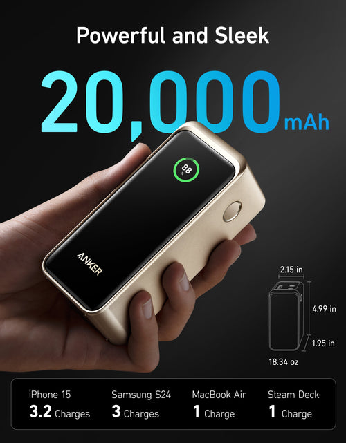 Load image into Gallery viewer, Anker Prime Power Bank (20K, 200W)
