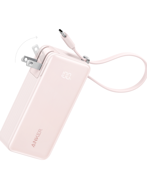 Load image into Gallery viewer, Anker Power Bank (10K, Fusion, Built-In Cable)
