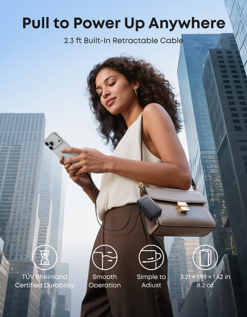 Load image into Gallery viewer, Anker Nano Power Bank (10K, 45W, Built-In Retractable USB-C Cable)
