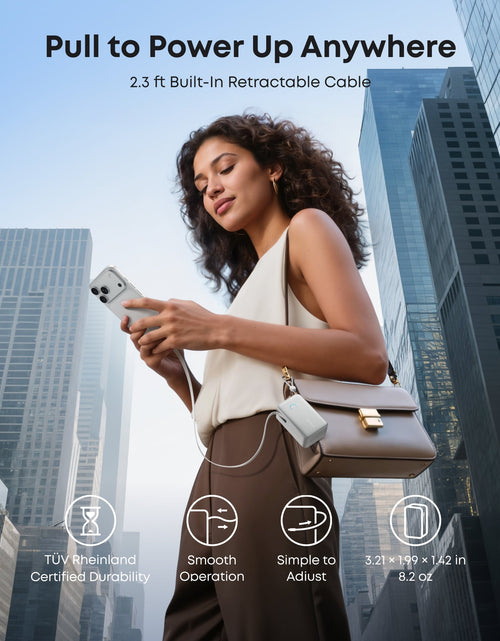 Load image into Gallery viewer, Anker Nano Power Bank (10K, 45W, Built-In Retractable USB-C Cable)

