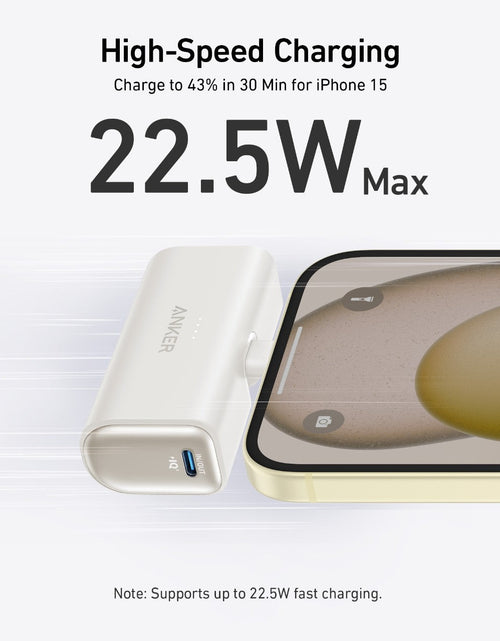 Load image into Gallery viewer, Anker Nano Power Bank (22.5W, Built-In USB-C Connector)
