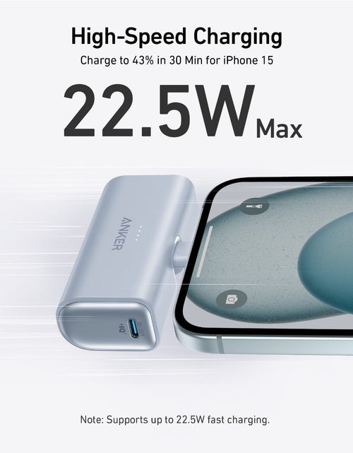 Load image into Gallery viewer, Anker Nano Power Bank (22.5W, Built-In USB-C Connector)

