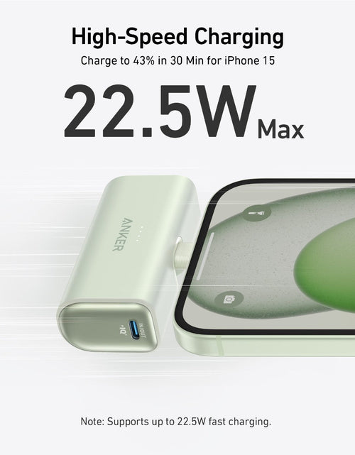 Load image into Gallery viewer, Anker Nano Power Bank (22.5W, Built-In USB-C Connector)
