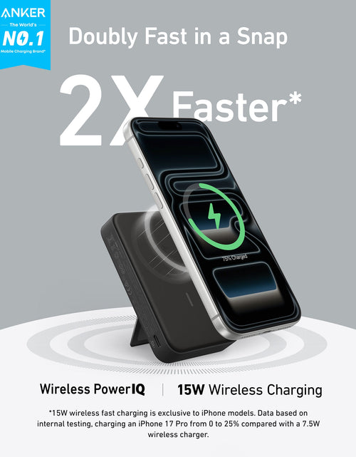 Load image into Gallery viewer, Anker MagGo Power Bank (10K)

