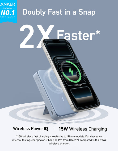 Load image into Gallery viewer, Anker MagGo Power Bank (10K)
