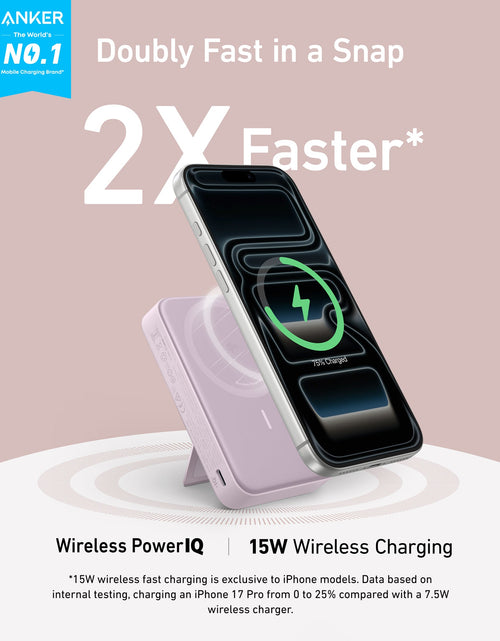 Load image into Gallery viewer, Anker MagGo Power Bank (10K)
