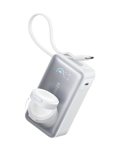 Load image into Gallery viewer, Anker MagGo Power Bank (10K, 35W, For Apple Watch)
