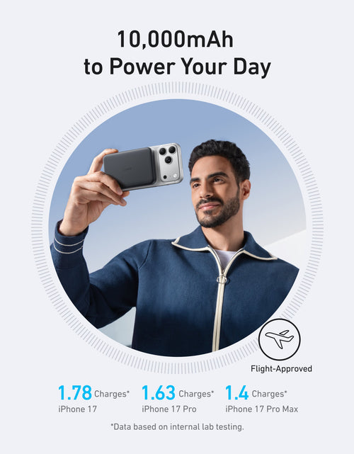 Load image into Gallery viewer, Anker MagGo Power Bank (10K, Slim)
