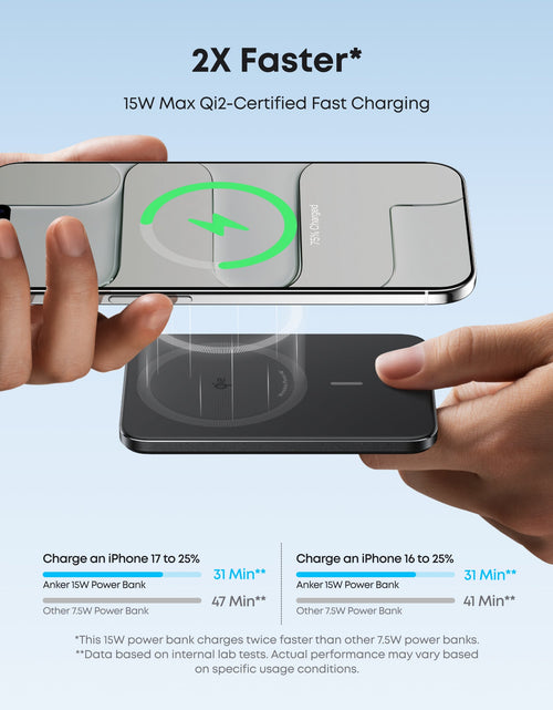 Load image into Gallery viewer, Anker Nano Power Bank (5K, MagGo, Slim)
