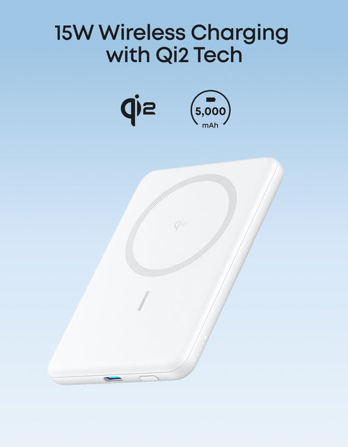 Load image into Gallery viewer, Anker Nano Power Bank (5K, MagGo, Slim)
