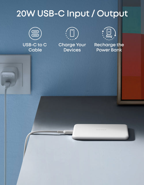 Load image into Gallery viewer, Anker Nano Power Bank (5K, MagGo, Slim)
