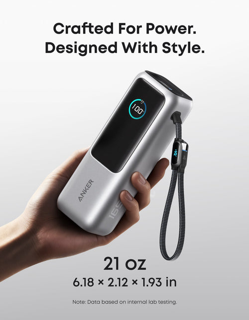 Load image into Gallery viewer, Anker Laptop Power Bank (25K, 165W, Built-In and Retractable Cables)
