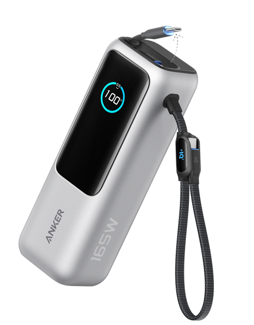 Load image into Gallery viewer, Anker Laptop Power Bank (25K, 165W, Built-In and Retractable Cables)
