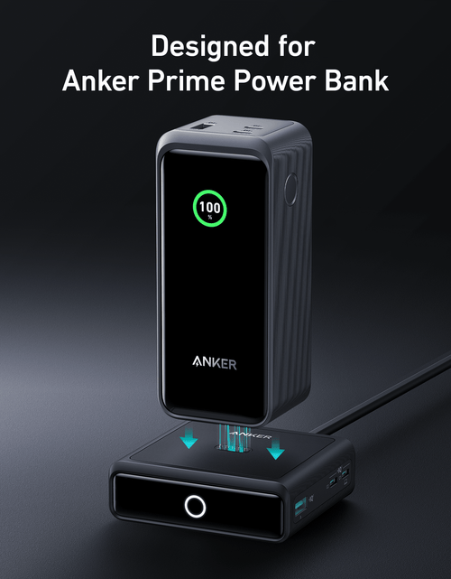 Load image into Gallery viewer, Anker 100W Charging Base for Anker Prime Power Bank
