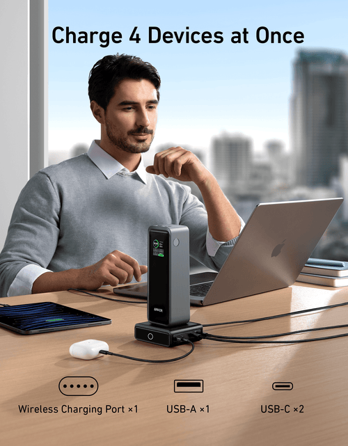 Load image into Gallery viewer, Anker 100W Charging Base for Anker Prime Power Bank
