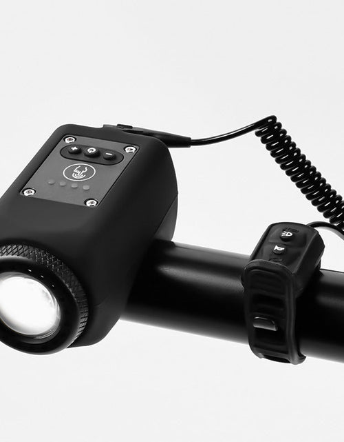 Load image into Gallery viewer, Bicycle lights, mountain road bikes, high decibel horn lights, outdoor cycling, waterproof USB charging bike riding lights
