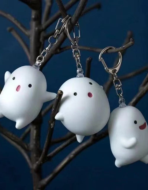 Load image into Gallery viewer, What kind of life do you want to live? Anime peripherals, wow wow, Miyazaki Hayao series keychain pendant
