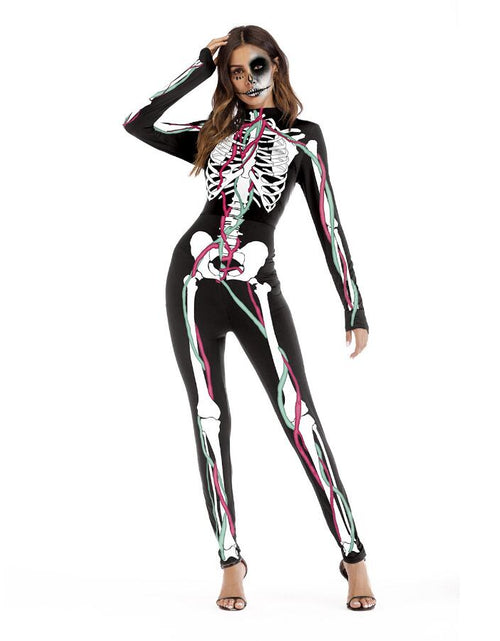 Load image into Gallery viewer, Halloween costume festival event party costume COS long sleeve jumpsuit
