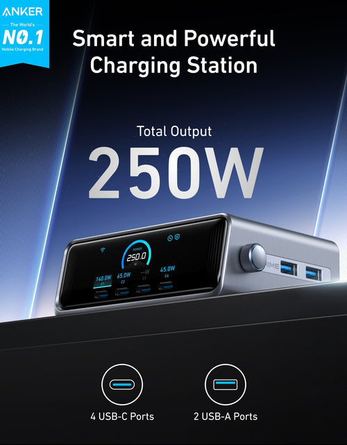 Load image into Gallery viewer, Anker Prime Charger (250W, 6 Ports, GaNPrime)
