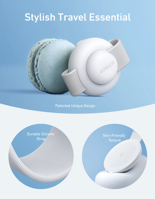 Load image into Gallery viewer, Anker MagGo Wireless Charging Station (3-in-1, Foldable Pad)
