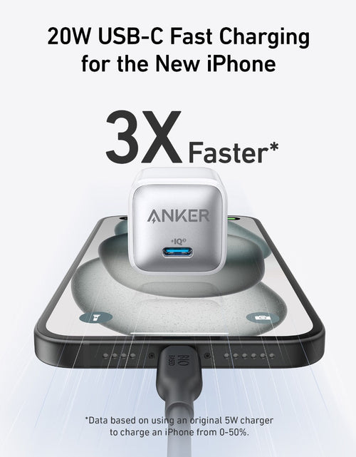 Load image into Gallery viewer, Anker Nano Charger (20W)
