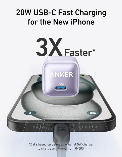 Load image into Gallery viewer, Anker Nano Charger (20W)
