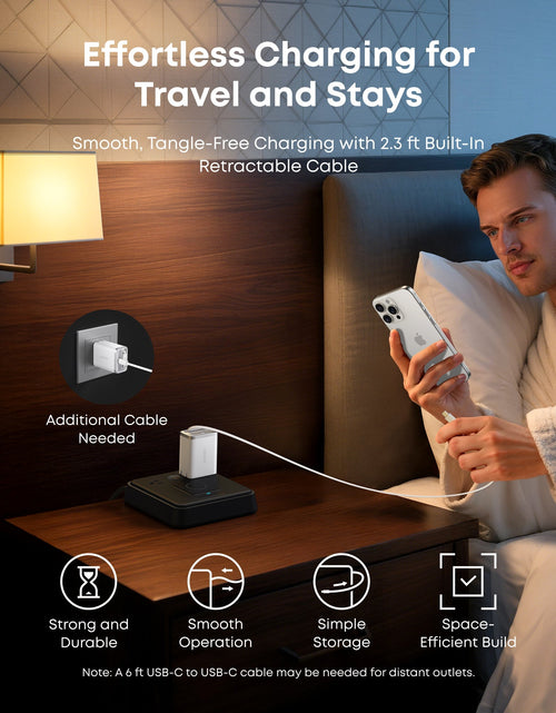 Load image into Gallery viewer, Anker Nano Charger (35W, Built-In Retractable USB-C Cable)
