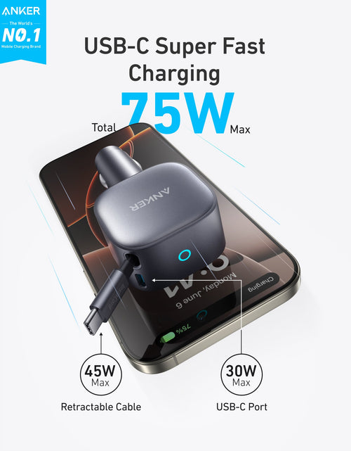 Load image into Gallery viewer, Anker Nano 75W Car Charger
