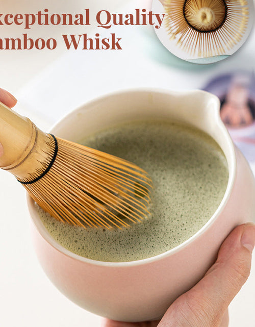 Load image into Gallery viewer, Premium 8-piece Matcha Set: Ceramic Chawan, whisky gift box, Matcha tools – for tea lovers
