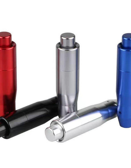 Load image into Gallery viewer, Personalized modification of automotive general metal gear head racing colorful gear lever metal simple wave stick head handbrake
