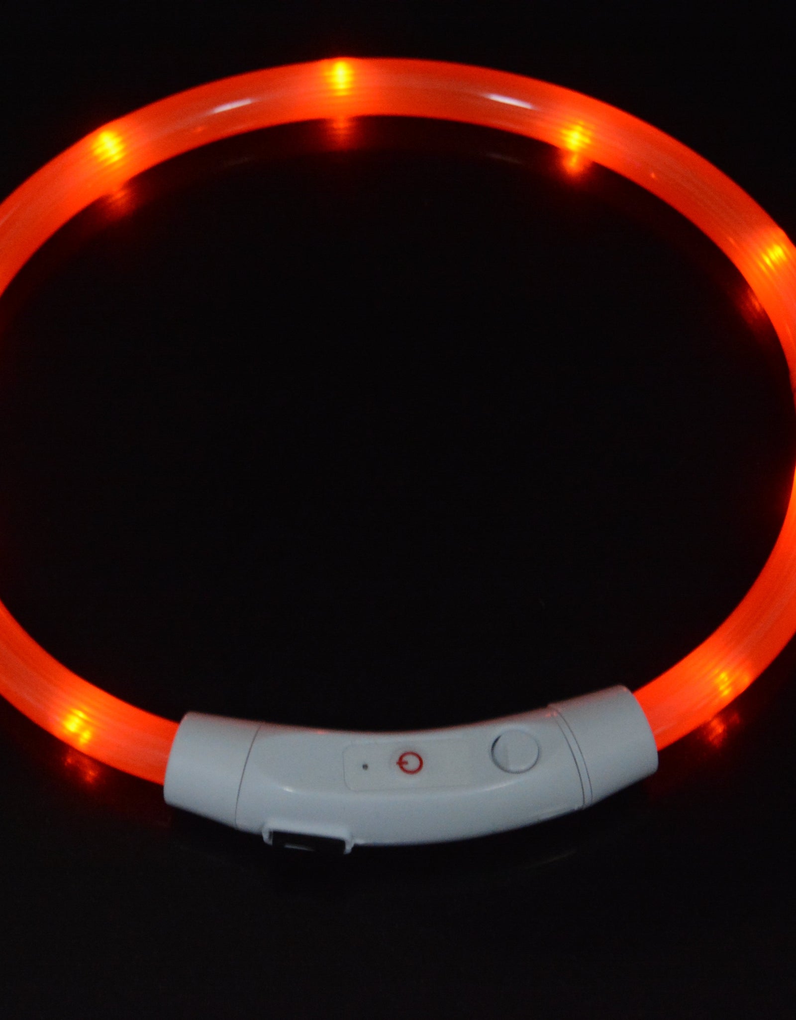 Dog luminous collar luminous pet collar USB charging neck ring LED luminous dog collar
