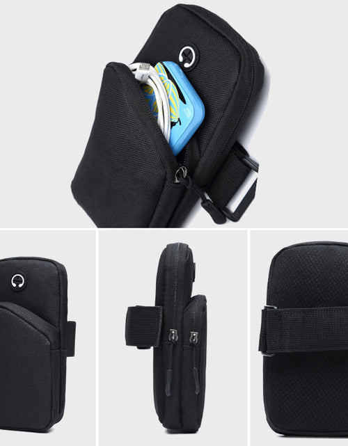 Load image into Gallery viewer, Sports outdoor mobile phone arm bag men's and women's running fitness bag
