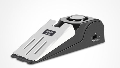 Load image into Gallery viewer, Door stop door stop door stop alarm home store business trip accommodation travel home smart door stop anti theft alarm
