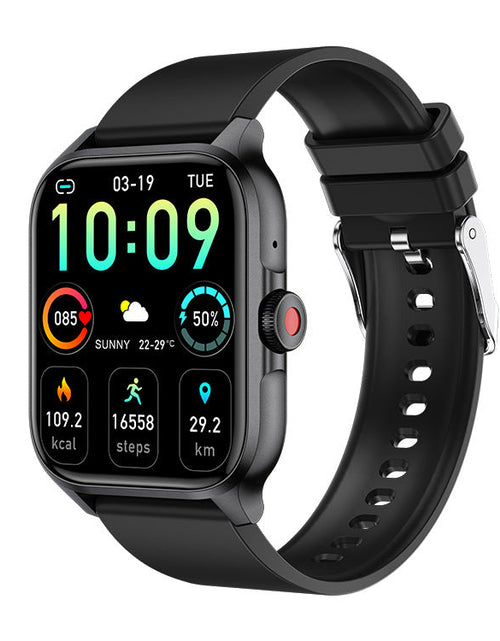 Load image into Gallery viewer, New QX15 smart watch Bluetooth call HD screen rotating button heart rate blood oxygen waterproof sports
