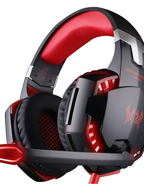 Load image into Gallery viewer, G2000 Head Mounted Gaming Earphones with Wired Illumination Heavy Bass Earphones Computer Esports PS4 Earphones

