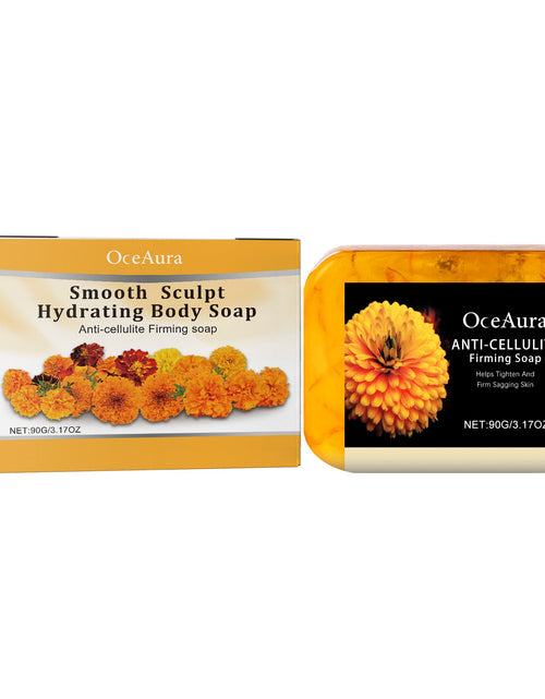 Load image into Gallery viewer, OceAura Orange Peel Moisturizing Shower Soap Gently Cleanses Body Skin And Improves Skin Hydration
