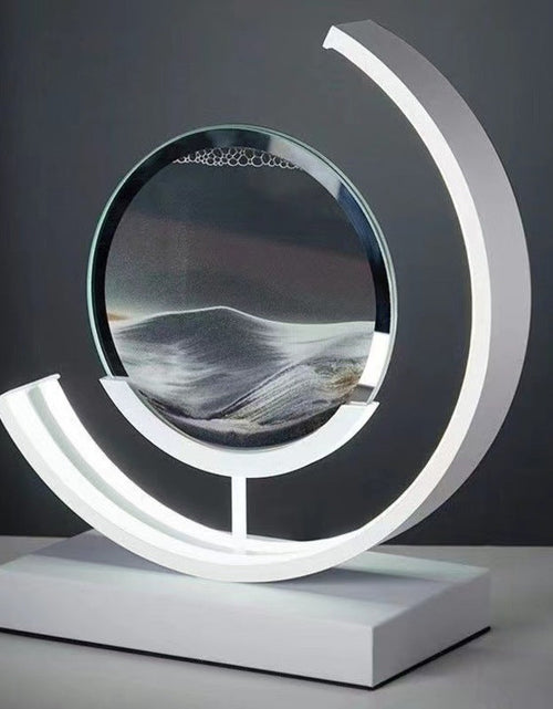 Load image into Gallery viewer, LED Flowing Sand Painting Lamp: Night Light for Home (Gift Option)
