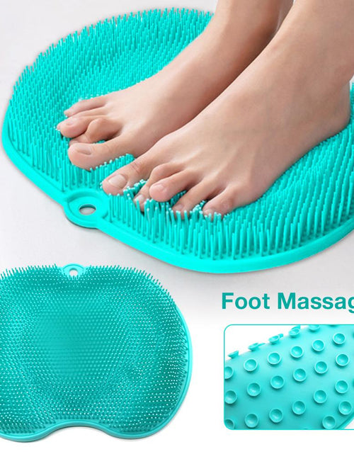 Load image into Gallery viewer, Pregnant Women Without Bend Over Shower Foot Massager Scrubber Cleaner Washing Massage Tools Pad Mat Elderly Feet Cleaning Brush
