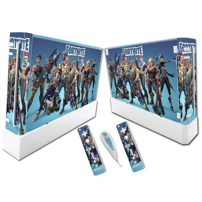 Wii Skin Sticker PVC Colorful Decal Game Sticker
