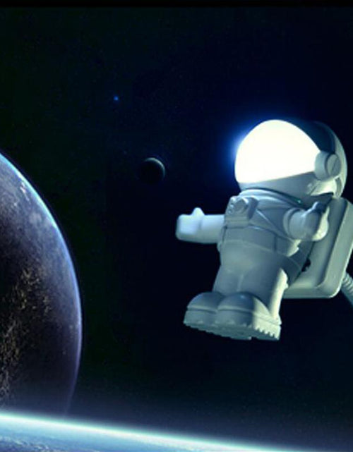 Load image into Gallery viewer, New Style Cool New Astronaut Spaceman USB LED Adjustable Night Light For Computer PC Lamp Desk Light
