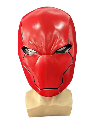 Movie Cosplay Red Hood Mask Arkham Knight The Dark Knight Masks Helmet Man Full Head Cosplay Prop Halloween Fancy Party Headwear