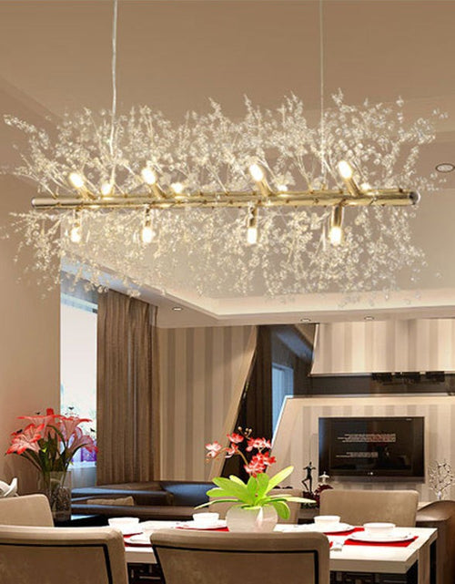 Load image into Gallery viewer, Nordic Creative Dandelion Chandelier Bedroom Bar Counter Luxury Living Room Lighting Fixture
