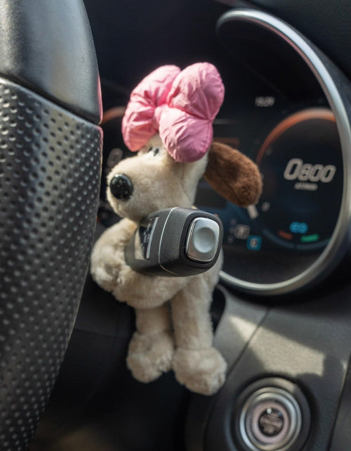 Load image into Gallery viewer, Car small ornaments cute head dog plush doll sentimental car interior decoration supplies
