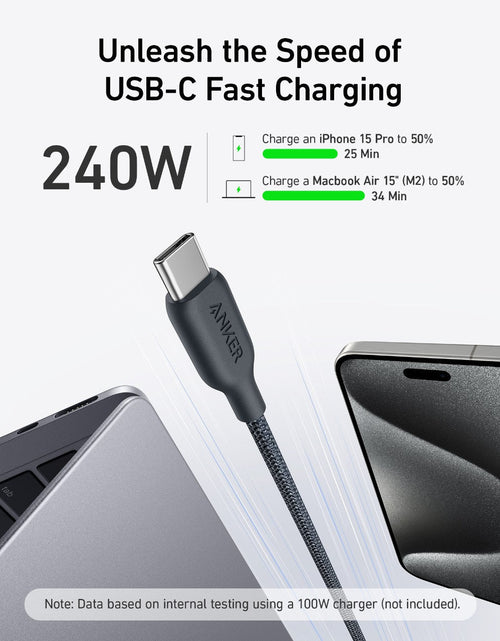 Load image into Gallery viewer, Anker <b>543</b> USB-C to USB-C Cable (Bio-Braided)
