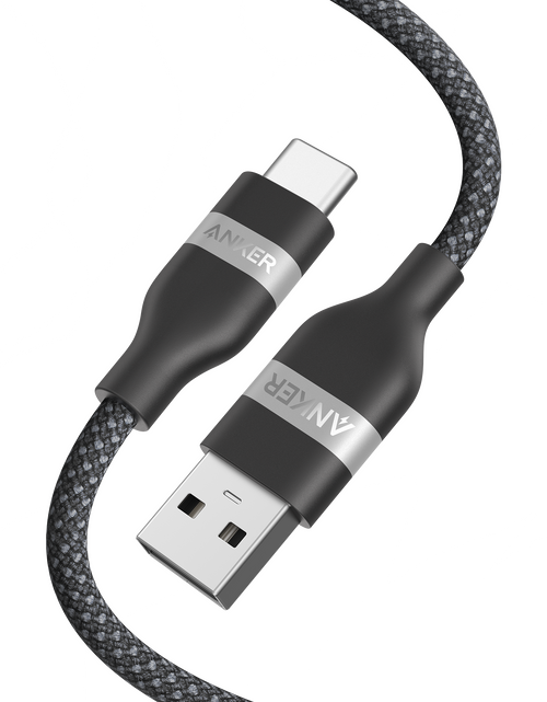 Load image into Gallery viewer, Anker USB-A to USB-C Cable (3 ft/6 ft, Upcycled-Braided)
