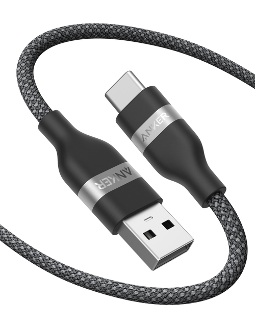 Load image into Gallery viewer, Anker USB-A to USB-C Cable (3 ft/6 ft, Upcycled-Braided)
