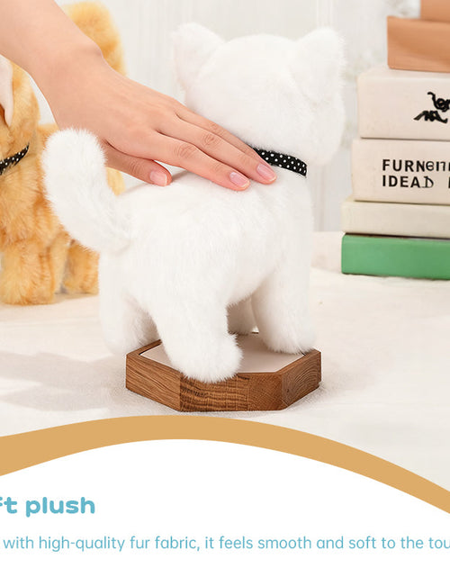 Load image into Gallery viewer, Realistic Electronic Cat Toy with Walking &amp; Barking Actions to Keep Your Pet Active and Entertained.
