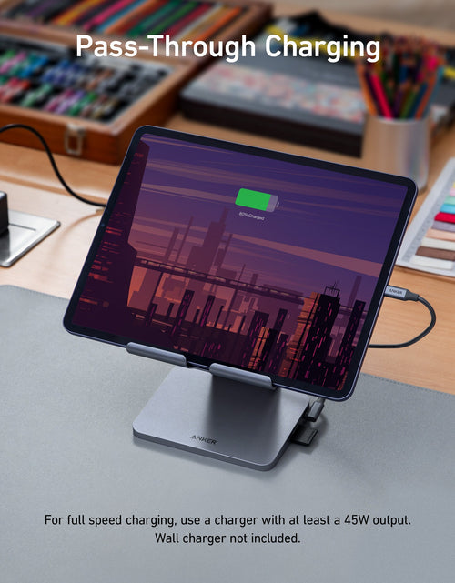 Load image into Gallery viewer, Anker <b>551</b> USB-C Hub (8-in-1, Tablet Stand)

