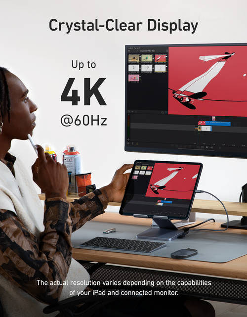 Load image into Gallery viewer, Anker <b>551</b> USB-C Hub (8-in-1, Tablet Stand)
