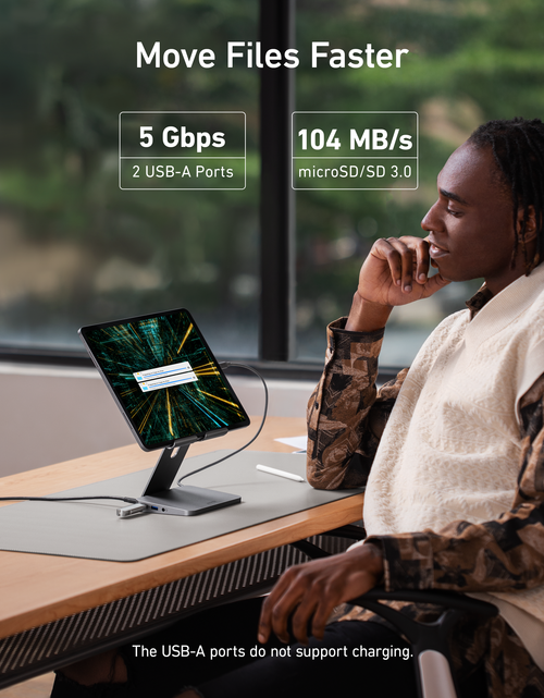 Load image into Gallery viewer, Anker <b>551</b> USB-C Hub (8-in-1, Tablet Stand)
